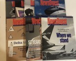 Vintage Delta News Digest Lot Of 7 Booklet 1995 - £31.28 GBP