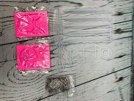 Resin Mold Keychain Epoxy Silicone - £16.13 GBP