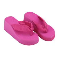 Summer Soft Women Open Toe Wee Sandals Thong Flip Flops Platform Slippers Beach  - £100.03 GBP