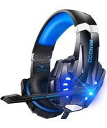 BENGOO G9000 Stereo Gaming Headset for PS4 PC Xbox One PS5 Controller - £33.10 GBP+