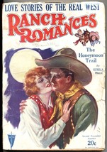 Ranch Romances 2nd Nov 1928-CLAYTON PUBS-WESTERN Pulp FICTION-RARE - £150.22 GBP