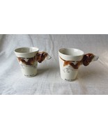 2 8oz Blue Witch Ceramics Basset Hound Mugs - $1,503.11 MXN