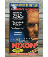 Nixon Oliver Stone Anthony Hopkins 2 Tape VHS Demo Set Sealed - $14.85