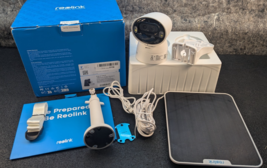 Reolink Argus Track with Solar Panel 4K 8MP Security Camera Auto-Zoom Tr... - $79.99