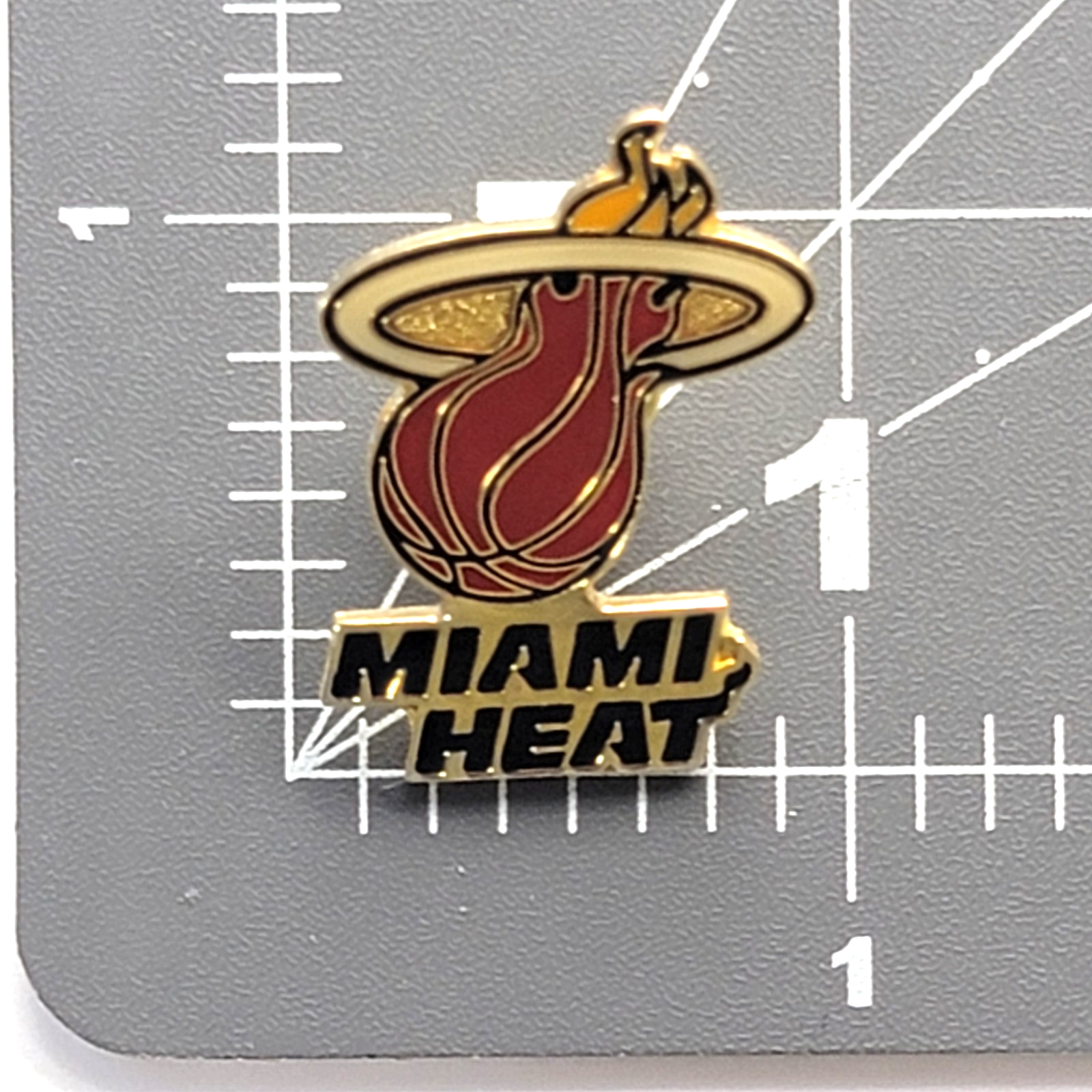 Miami Heat NBA Logo Enamel Pin Basketball Team Collectible Sports Memorabilia Item image 2