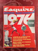 ESQUIRE Magazine January 1977 Lauren Hutton Herbie Hancock Brooke Hayward - £20.11 GBP