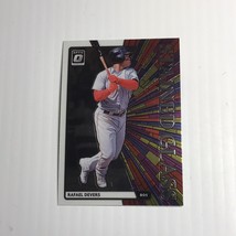2020 Donruss Optic Stained Glass Rafael Devers #SG-7 Red Sox - £1.17 GBP