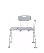 Medline Transfer Bench with Back G3-100KBX1(M371) - $39.60