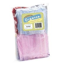 [Pack Of 4] Lot of 50 Drawstring Organza Storage Bags (Mixed Colors) - £26.80 GBP