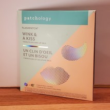 Patchology Flashpatch Wink &amp; Kiss 5-Minute Eye &amp; Lip Gels, 2 Pairs Each New - £10.55 GBP