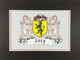 Lacy Irish Coat of Arms Print - Frameable 9" x 12" - $24.00