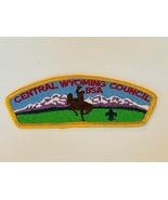Boy Scouts Cub Girl Patch Vtg Council Badge Memorabilia Central Wyoming ... - £13.14 GBP