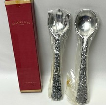 New Vtg Charter Club Country Chateau Heavy Aluminum Serving UTENSILS-13&quot;L-MEXICO - £31.85 GBP