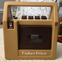 Fisher Price Tape Recorder - Vintage 1980s, # 826, FOR PARTS OR REPAIRS - £23.40 GBP