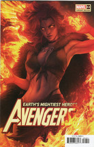 Avengers #64 Artgerm Variant (Marvel 2023) &quot;New Unread&quot; Nm+ Hot Phoenix Cover! - £4.68 GBP