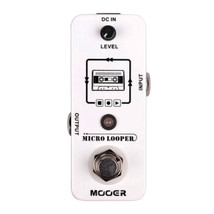 MOOER MICRO LOOPER Recording Pedal Supports up to 30 Minutes Recording Free Ship - $79.00