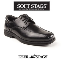 Soft Stags Cole Black Oxford Casual Dress Formal Shoes Men&#39;s US 8 - $17.82