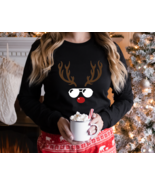 Christmas Sweatshirt Snowflake Holiday Gift - $34.90