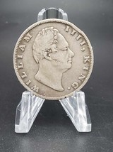 India Silver Coin  1 Rupee 1835 KM# 450 ~ William IV ~ Silver 0.917 - £39.65 GBP