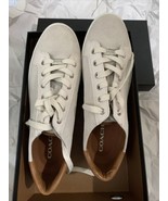 Coach Paddy suede Leather Sneaker NIB size 10 - £55.31 GBP