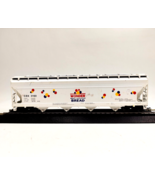 Walthers? Wonder Bread White 4 Bay Hopper Container Car HO Scale - $23.74