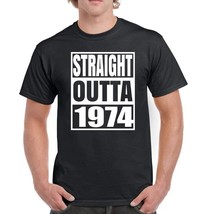 50th Birthday Mens T-Shirt Tee Shirt Gifts Present Funny Straight Outta 50 Years - £12.26 GBP+