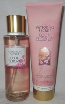 Victoria&#39;s Secret Fragrance Mist &amp; Lotion Set Lot of 2 COOL BLOOMS - £27.51 GBP