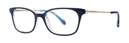 Lilly Pulitzer Mercer Eyeglasses Eye Glasses Navy Authentic New 53mm Women - $207.90