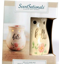 1 Scentsationals Full Size Scented Wax Warmer Wax Not Included Hello Darling image 2
