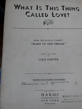 What Is This Thing Called Love Cole Porter Wake Up &amp; Dream sheet music - £5.79 GBP