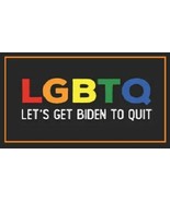 &quot;Let&#39;s Get Biden To Quit&quot; LGBTQ - Fridge Magnet #4 - £14.34 GBP