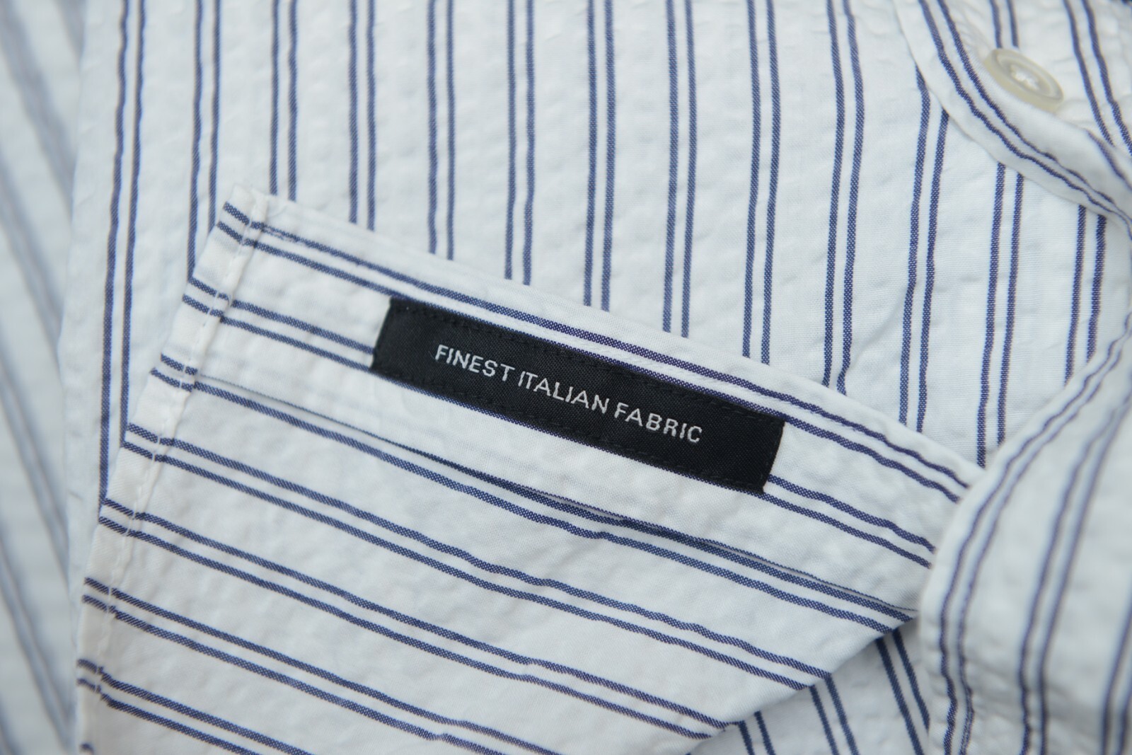 HUGO BOSS Uomo Jorris Finest Italiano Tessuto Rialzato Camicia Collo 42 16.5 Item image 8