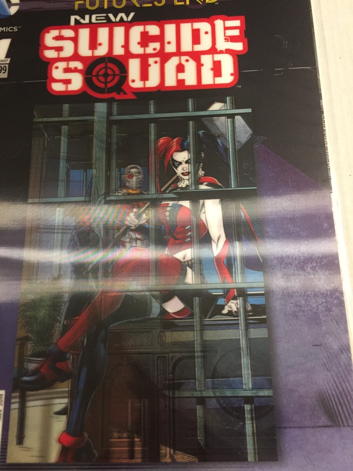 2014 DC Comics New 52 Futures End Suicide Squad Lenticular Cover #1 Item image 3