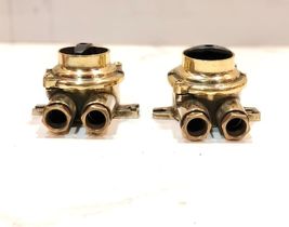 Old Vintage Brass Rotary Switch and Socket for Luminous Ship...-
show origina... - $216.04