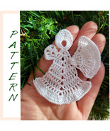 Crochet Angel pattern, Angel motif tutorial, Crochet Angel motif pdf, Ba... - £9.43 GBP