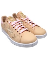 Stan Smith Adidas Women&#39;s Shoes Halo Blush Size 10.5 Beige / Pink Embroi... - £55.71 GBP