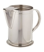 Winco Stainless Steel Water Pitcher with Guard, 64-Ounce - $46.99