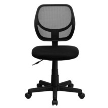 Flash Furniture Mid-Back Black Mesh Swivel Task Chair - £68.70 GBP