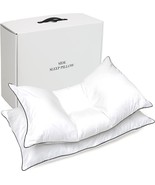 Side Sleeper Down Pillow, Smooth Breathing, Reduce Snoring Ergonom (Quee... - £53.34 GBP