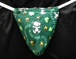 New Sexy Mens IRISH SNOOPY St Patricks Day Gstring Thong Male Lingerie Underwear - £15.17 GBP