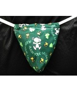 New Sexy Mens IRISH SNOOPY St Patricks Day Gstring Thong Male Lingerie U... - £16.23 GBP