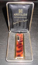 Sabre BUTANE-ELECTRIC Tortoise Shell Color Automatic Butane Lighter c/w Case - £19.95 GBP