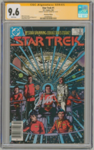 William Shatner SIGNED CGC SS 9.6 Star Trek #1 / Georger Perez Cover Art - £464.40 GBP