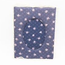 Vintage Cloth Covered Picture Frame for 8x10 - £11.83 GBP