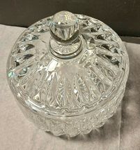 CRYSTAL CANDY DISH WITH LID 5.25" image 2