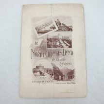 Antique 1896 North German Lloyd Ship Passenger List New York to Bremen J... - $59.99