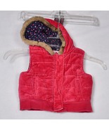 OshKosh Baby Girl&#39;s Winter Vest with Hood Size 18 Months - $224.66 MXN