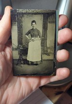 Tintype Photo Occupational “Alice the housekeeper” Brady Bunch - £61.30 GBP