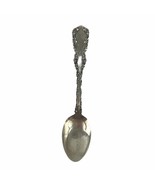 Antique 1891 Louis XV Sterling Silver Whiting Spoon Monogrammed Demitass... - $313.80 MXN