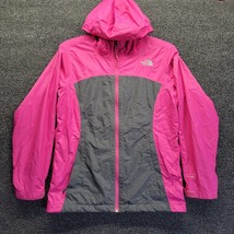 THE NORTH FACE DryVent 3-in-1 Pink/Gray Windbreaker/Soft Sweater Girl&#39;s Sz L - £21.66 GBP